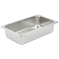 1-7/8 Qt. Super Pan V® Stainless Steel Steam Table Pan - 6-3/8" L x 10-3/8" W x 2-1/2" Hgt.