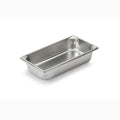 2-5/8 Qt. Super Pan V® Stainless Steel Steam Table Pan - 6-7/8" L x 12-3/4" W x 2-1/2" Hgt.