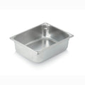 6-5/8 Qt. Super Pan V® Stainless Steel Steam Table Pan - 10-3/8" L x 12-3/4" W x 4" Hgt.