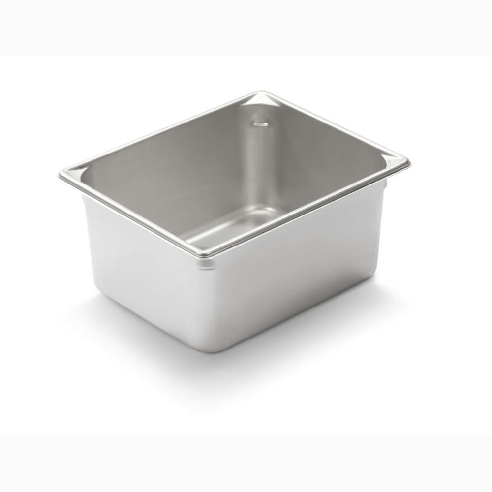 10 Qt. Super Pan V® Stainless Steel Steam Table Pan - 10-3/8" L x 12-3/4" W x 6" Hgt.