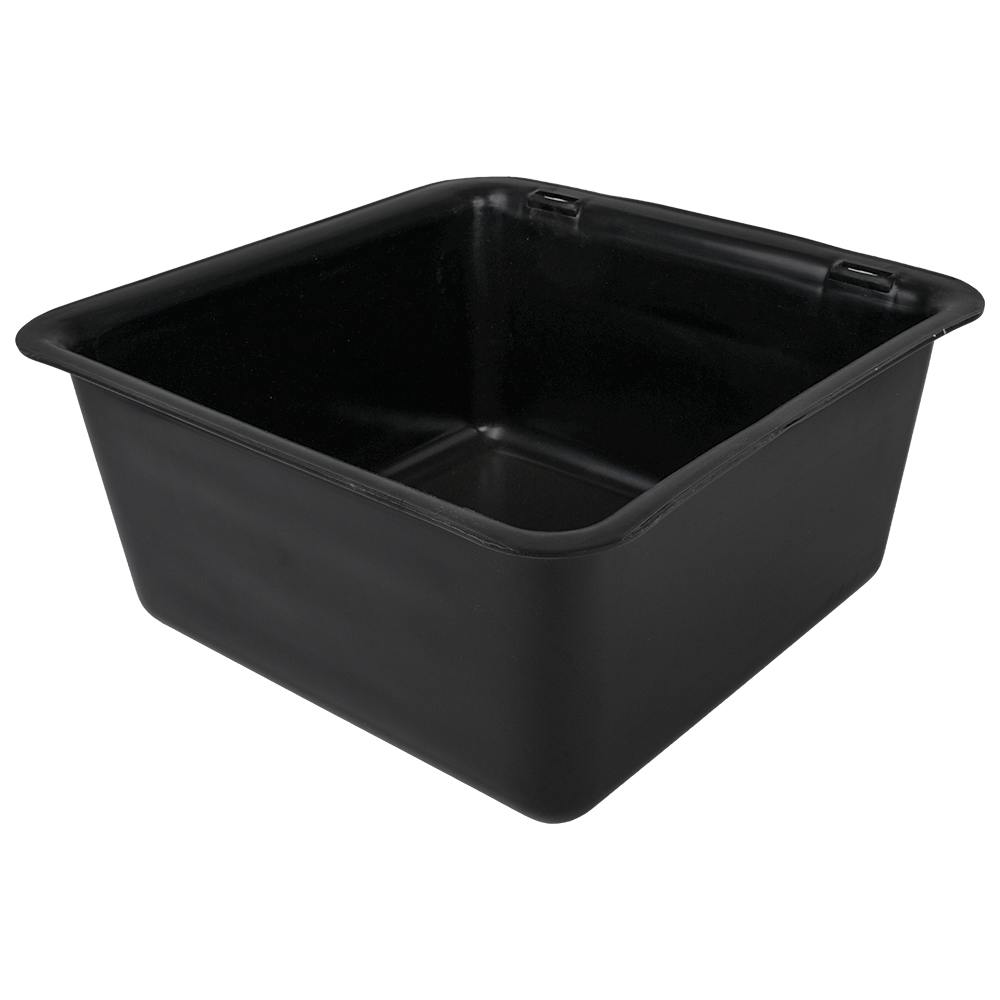 Black Store & Ship Container - 13" L x 13" W x 7" Hgt.