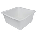 White Store & Ship Container - 13" L x 13" W x 7" Hgt.
