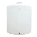 2500 Gallon White Vertical Closed Head Tank - 90" Dia. x 103" Hgt.