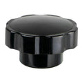 1-3/4" W x 3/8-16 Thread Phenolic Fluted Knob