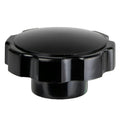 2-3/8" W x 3/8-16 Thread Phenolic Fluted Knob