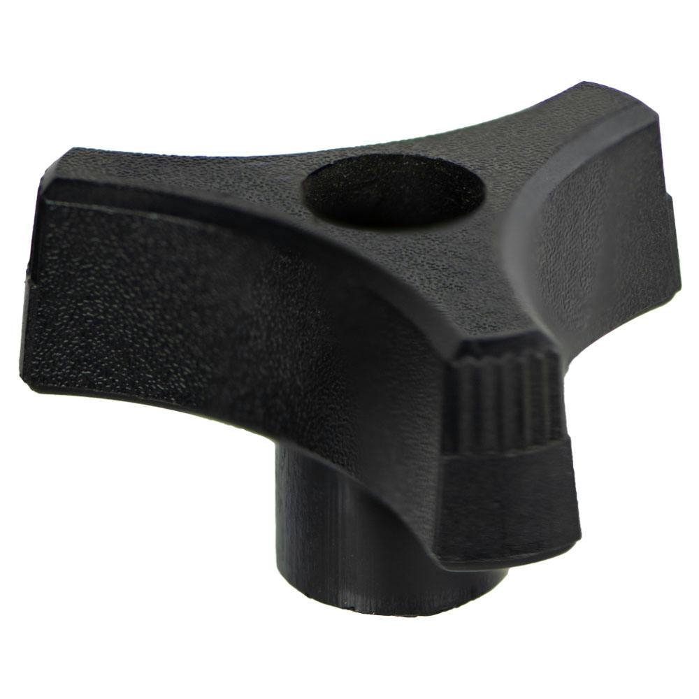 3/8-16 Thread - 3 Prong Knob 1" W