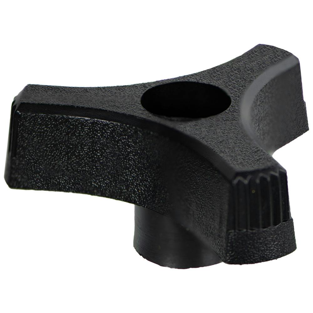 3/8-16 Thread 3 Prong Knob 1-1/4" W