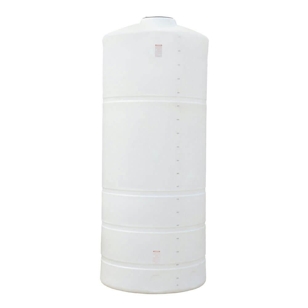 2000 Gallon White Vertical Closed Head Tank - 64" Dia. x 156" Hgt.