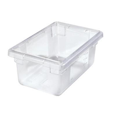 5 Gallon Clear StorPlus™ Color-Coded Food Storage Box - 18" L x 12" W x 9" Hgt. (Lids sold separately)