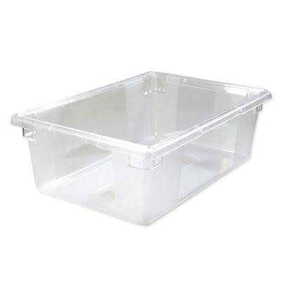12.5 Gallon Clear StorPlus™ Color-Coded Food Storage Box - 26" L x 18" W x 9" Hgt. (Lids sold separately)