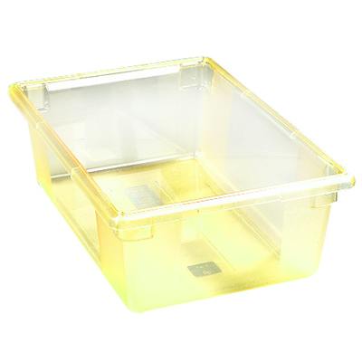 12.5 Gallon Yellow StorPlus™ Color-Coded Food Storage Box - 26" L x 18" W x 9" Hgt. (Lids sold separately)
