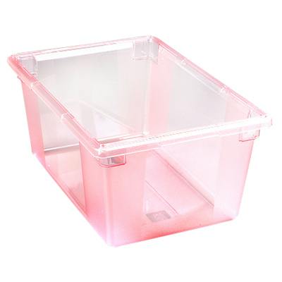 16.6 Gallon Red StorPlus™ Color-Coded Food Storage Box - 26" L x 18" W x 12" Hgt. (Lids sold separately)