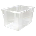 21.5 Gallon Clear StorPlus™ Color-Coded Food Storage Box - 26" L x 18" W x 15" Hgt. (Lids sold separately)