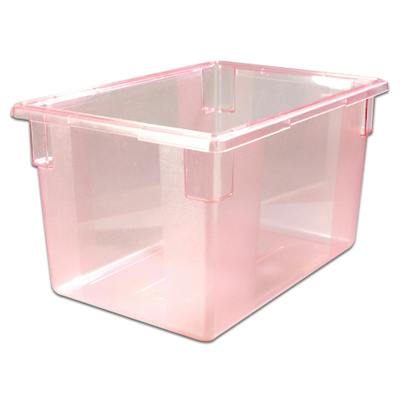 21.5 Gallon Red StorPlus™ Color-Coded Food Storage Box - 26" L x 18" W x 15" Hgt. (Lids sold separately)