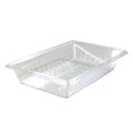 Clear StorPlus™ Color-Coded Food Storage Colander - 26" L x 18" W x 5" Hgt.