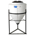 30 Gallon Inductor Cone Bottom Tank with 12" Lid & 2" FPT Fitting - 24" Dia. x 30" Hgt.