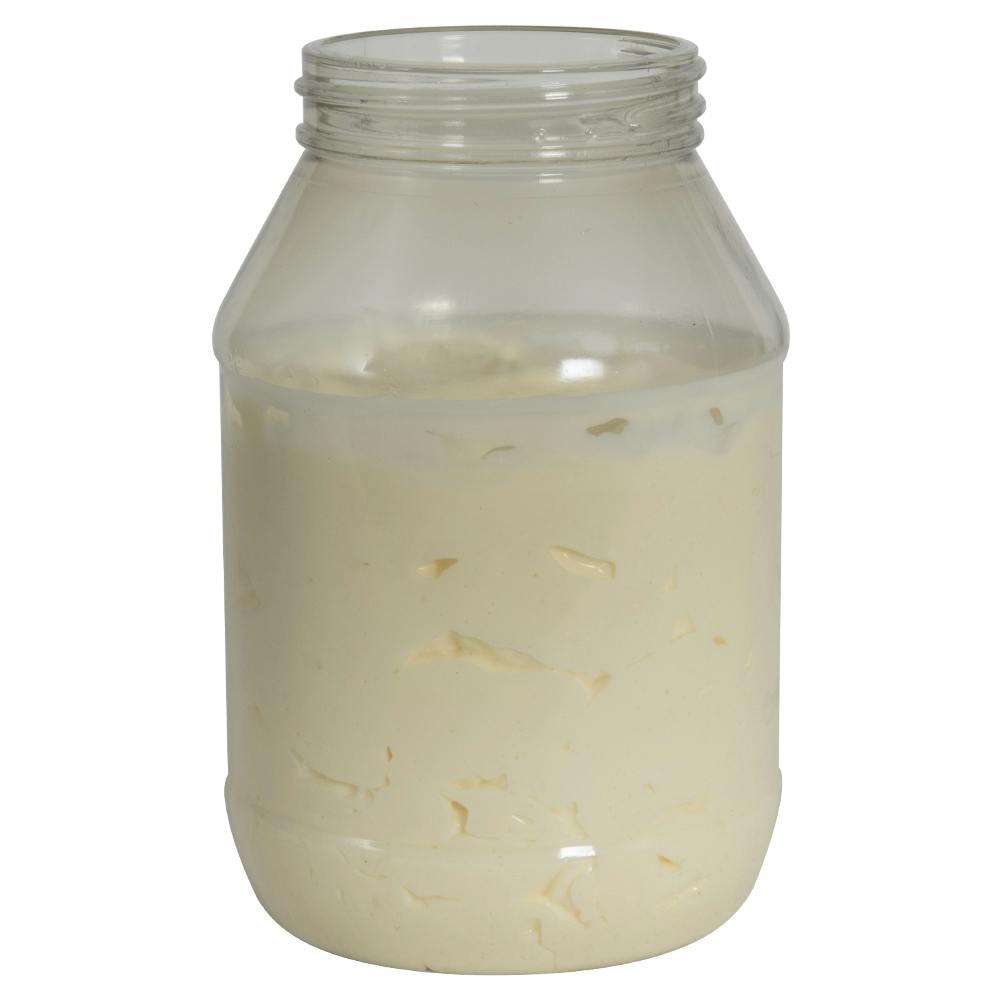 30 oz. Tinted PET (30% PCR Material) Round Mayo Jar with 70/470 Neck (Cap Sold Separately)