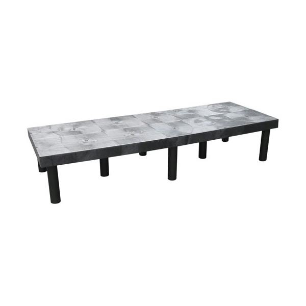 48" L x 24" W x 12" Hgt. Solid Top Dunnage-Rack™ - 900 lb. Capacity