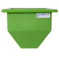 30" L x 30" W x 30-1/2" Hgt. Green Tamco® Square Hopper