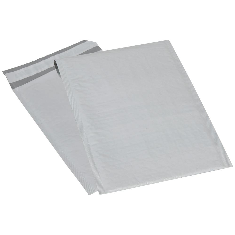 6-1/2” W x 10” L x 2.5 mil Thick White LDPE Bubble Mailers – Case of 250