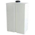 80 Gallon Heavy-Duty Natural Specialty Tank with 5" Lid & 1" Fitting - 27" L x 18" W x 44" Hgt.