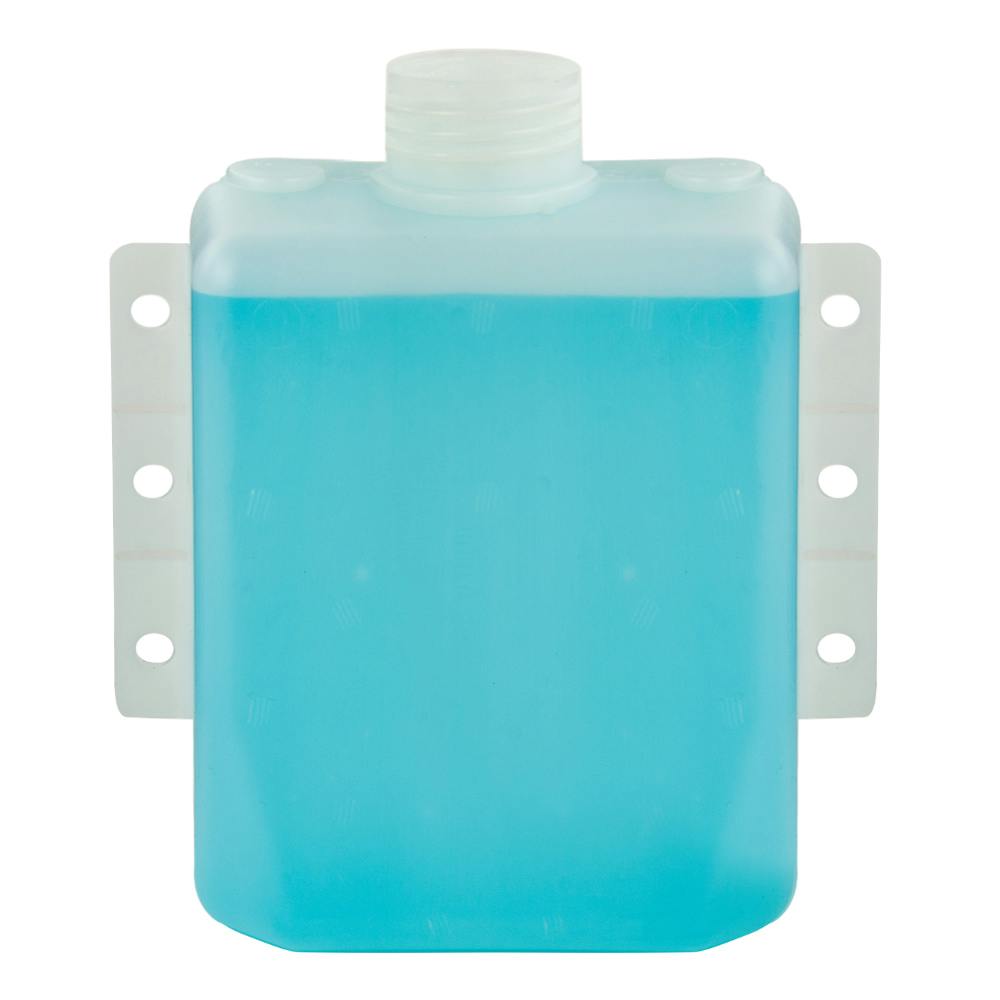 3 Quart Natural HDPE Multi-Purpose Tank with Mounting Tabs & 2.25" Neck Dia. (Cap Sold Separately)