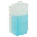 6 Quart Natural HDPE Multi-Purpose Tank with Mounting Tabs & 2.25" Neck Dia. (Cap Sold Separately)