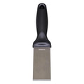 Vikan® Stainless Steel Scraper with Black Polypropylene Handle & 1-1/2" Blade