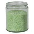 6 oz. Clear Glass Straight-Sided Round Jar with 63/400 Neck - Case of 51 (Cap Sold Separately)