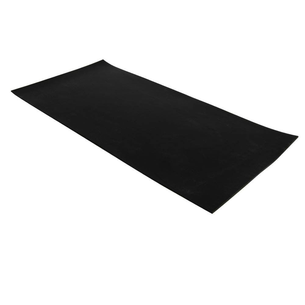 3/16" x 12" x 24" Black Buna-N Sheet