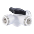 1/2" CTS Acetal By-Pass Valve - Black Handle