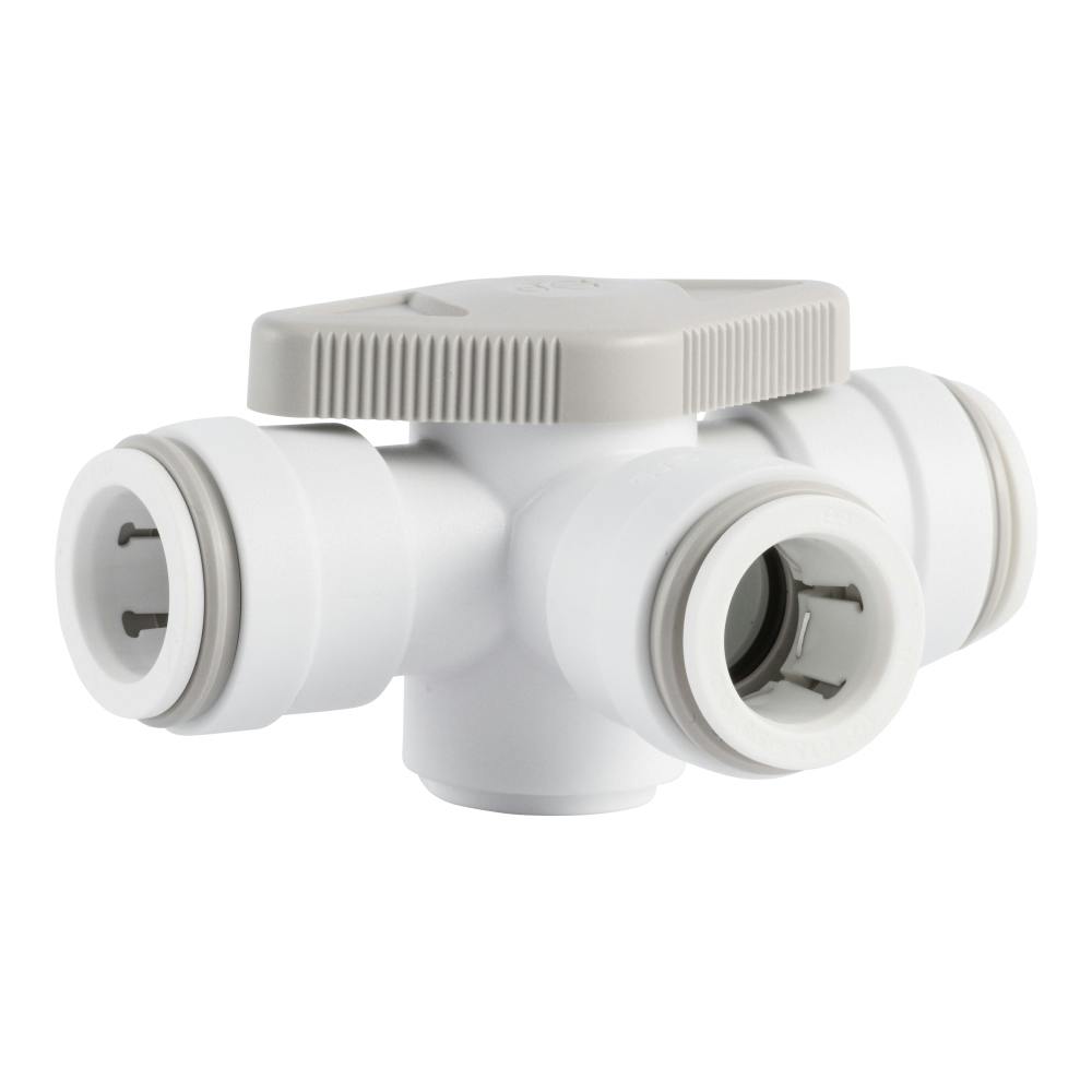 1/2" CTS Acetal By-Pass Valve - Gray Handle