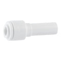3/8" Stem OD x 1/4" Tube OD Super Speedfit® White Acetal Male Stem Reducer Tube Fitting