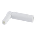 3/8" Stem OD x 1/4" Hose ID Super Speedfit® White Acetal Tube-To-Hose Elbow Tube Fitting