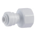 1/4" Tube OD x 1/2" BSPP Super Speedfit® White Acetal Female Adapter Tube Fitting