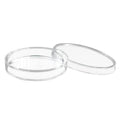 90mm Dia. x 14mm Hgt. Sterile Disposable Clear Polystyrene Petri Dish with Vents - Package of 10