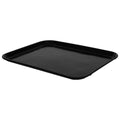 13-3/4" L x 10-5/8" W x 1" Hgt. Black Fiberglass ESD Assembly Tray