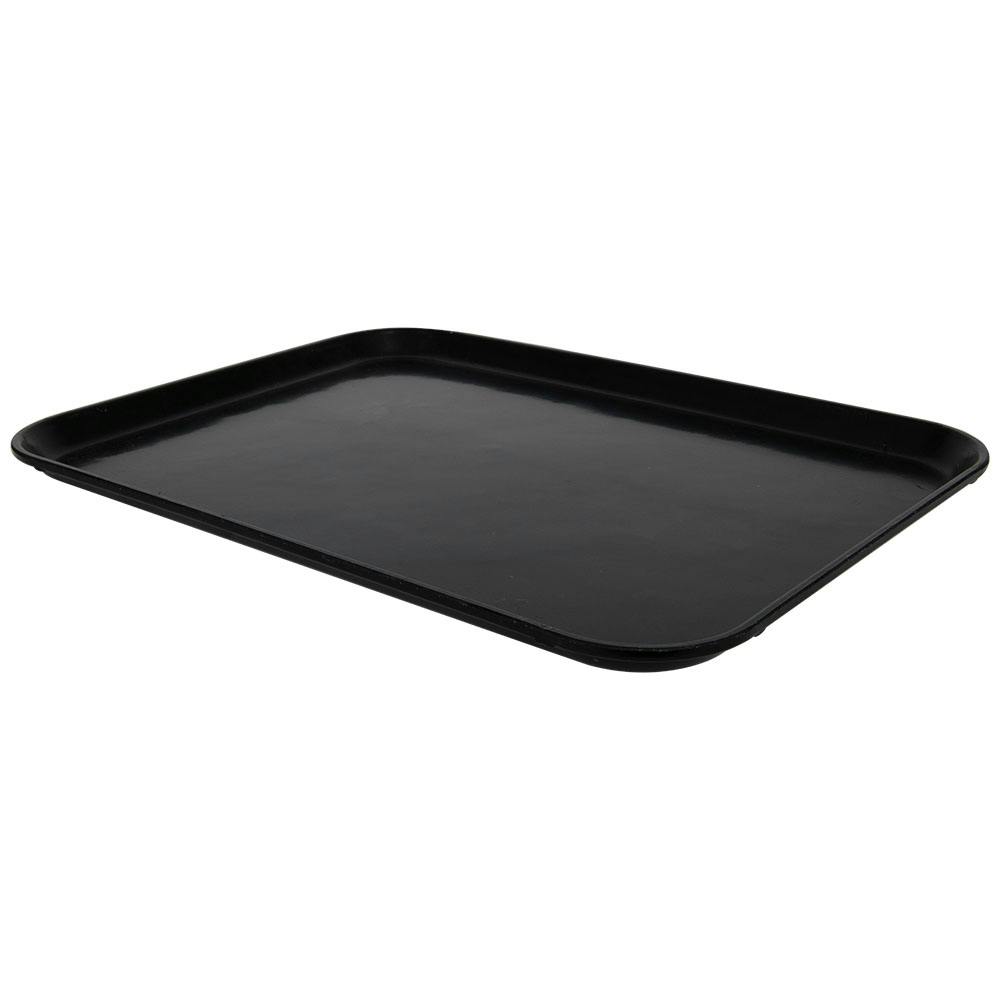 20-3/8" L x 15-1/8" W x 1" Hgt. Black Fiberglass ESD Assembly Tray