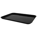 21-7/8" L x 16" W x 1" Hgt. Black Fiberglass ESD Assembly Tray