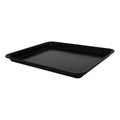 20-5/8" L x 16-5/8" W x 1-1/2" Hgt. Black Fiberglass ESD Conveyor Tray