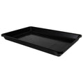 22-1/2" L x 14-1/2" W x 2" Hgt. Black Fiberglass ESD Conveyor Tray
