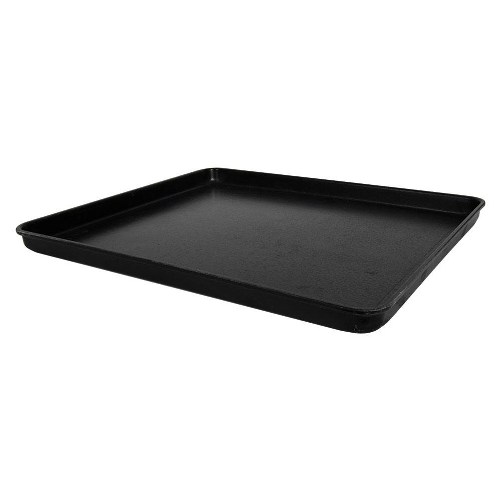 24-1/4" L x 20-1/4" W x 1-1/2" Hgt. Black Fiberglass ESD Conveyor Tray