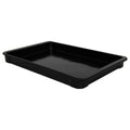 18-3/4" L x 11-7/8" W x 1-3/4" Hgt. Black Fiberglass ESD Stacking Box (No Lid Available)