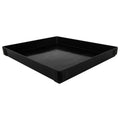 24-1/2" L x 21-1/4" W x 2-5/8" Hgt. Black Fiberglass ESD Stacking Box (No Lid Available)