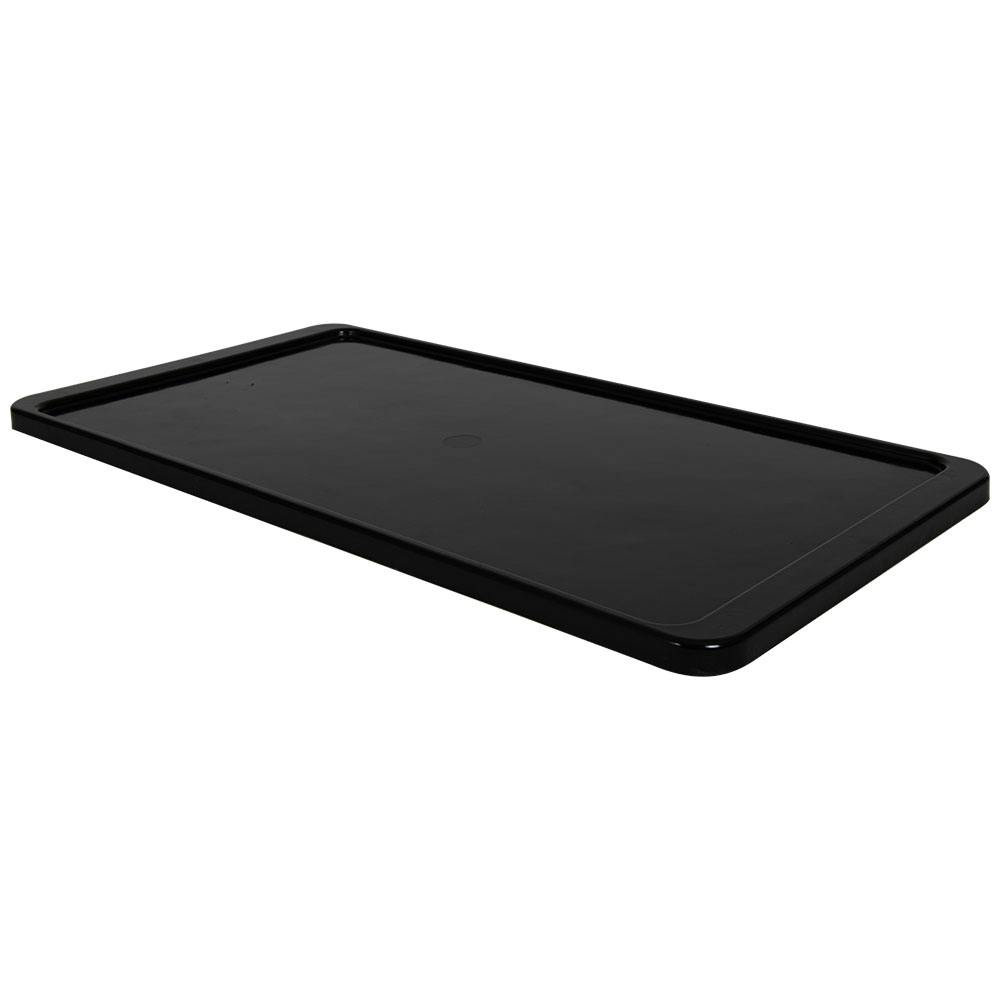 Black Fiberglass Lid for 23-3/8" L x 12" W ESD Stacking Box
