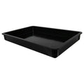 25-3/4" L x 17-3/4" W x 3" Hgt. Black Fiberglass ESD Stacking Box (Lid Sold Separately)