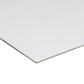 1/8" (0.118") x 48" x 96" Matte White Aluminum Composite Material (ACM) Sheet