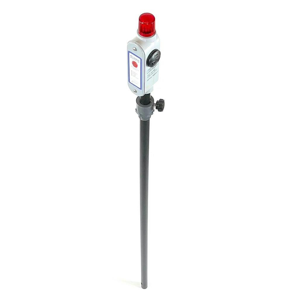 Polypropylene Low-Level Drum Alarm Only (No Liquid Suction Pipe) with Alarm Silencing Button for 55 Gallon Drums