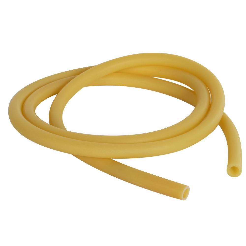 5/16" ID x 7/16" OD x 1/16" Wall x 54" Long Yellow Gum Rubber Tubing