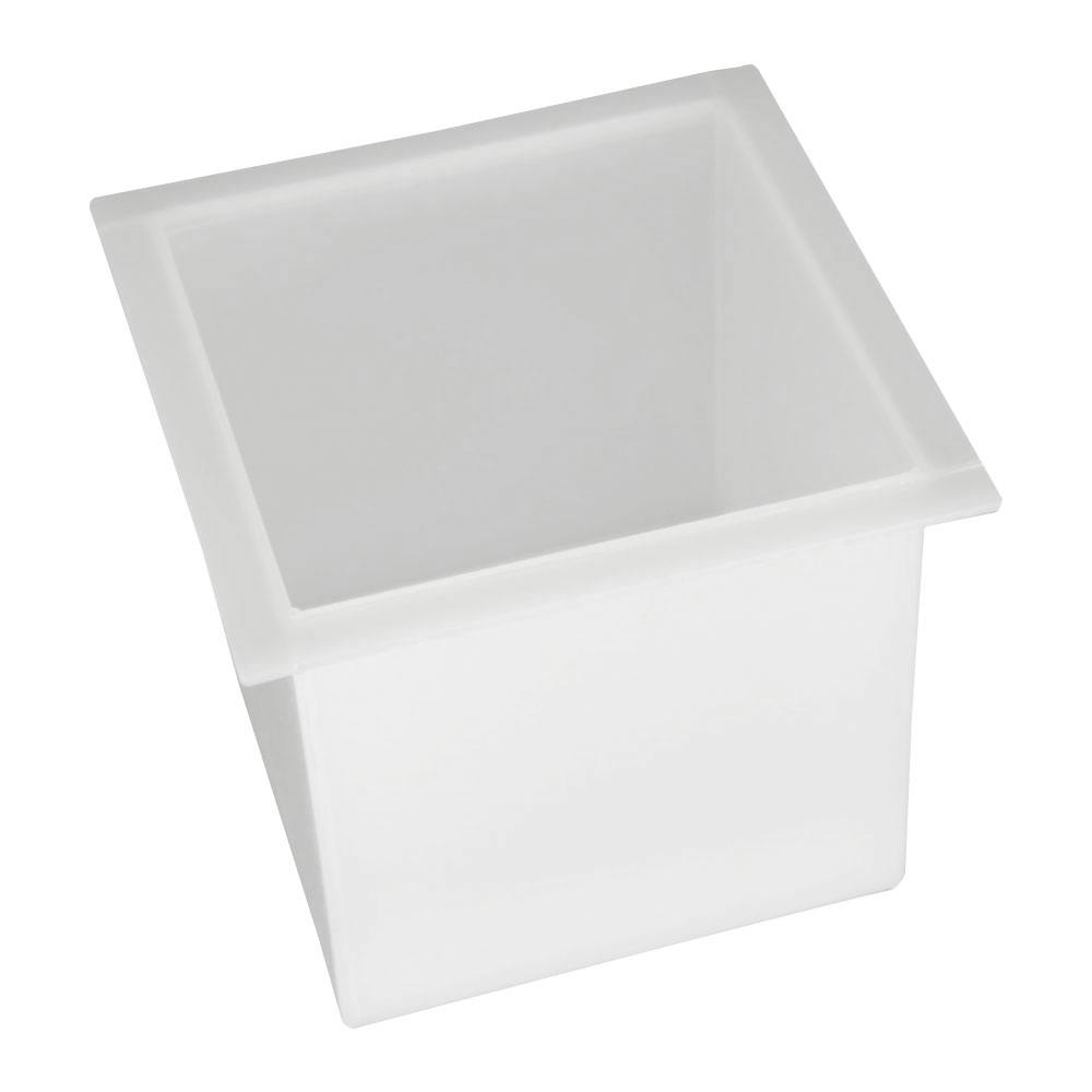 7 Gallon Polypropylene High Temperature Tamco® Tank - 12" L x 12" W x 12" Hgt.